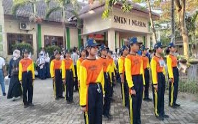 Pelantikan OSIS SMPN 2 Ngasem Kediri: Semangat Baru, Kepemimpinan Baru!